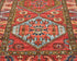 9 Ft Rusty Red Ersari Afghan Hand Knotted Veg Dye Wool Runner Rug